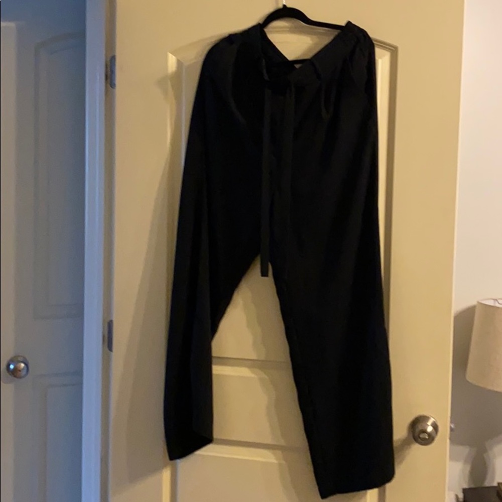 Black high waist pants